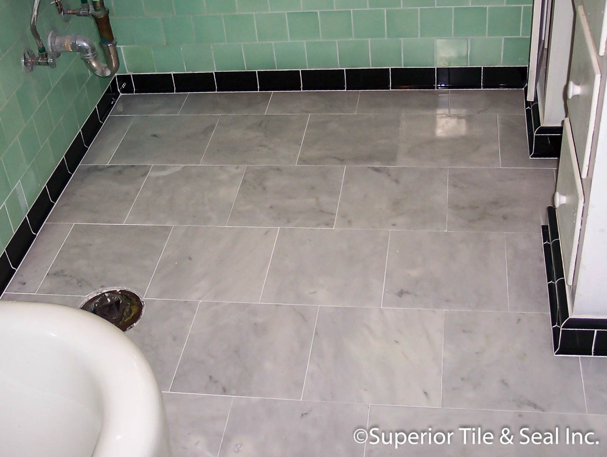Carrara Tile Floor Los Angeles
